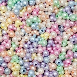 Acrílico Ratón Multicolor Pastel con Tornasol 38X52853FY