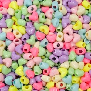 Acrílico Corazón en Bulto Multicolor 0T572CA