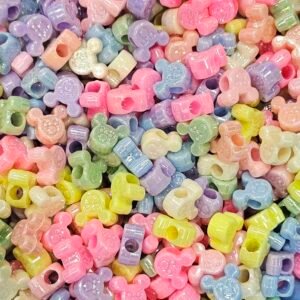 Acrílico Ratón Multicolor Pastel Plano BA2T621CA