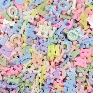 Acrílico Letra Plana Multicolor como Dije 0T543CA