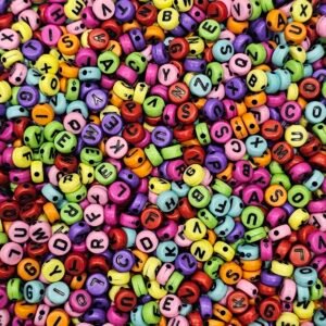 Acrílico Luneta Multicolor con Letra Negra 771427012