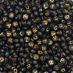 Acrílico Luneta Negra con Letra Dorada 52T92NC7X4