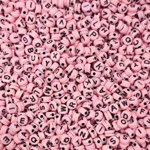 Acrílico Luneta Rosa con Letra Negra 21T71XC7X4