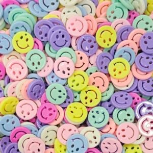 Acrílico Carita Feliz Multicolor Plana